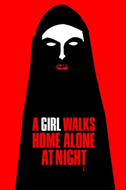 A Girl Walks Home Alone at Night VHS box art
