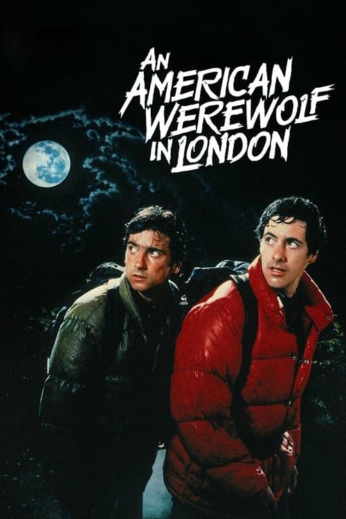 An American Werewolf in London VHS box art