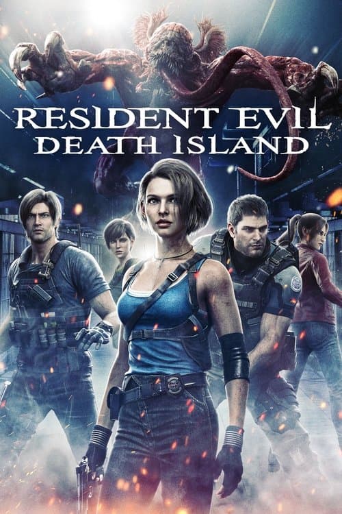 Resident Evil: Death Island VHS box art