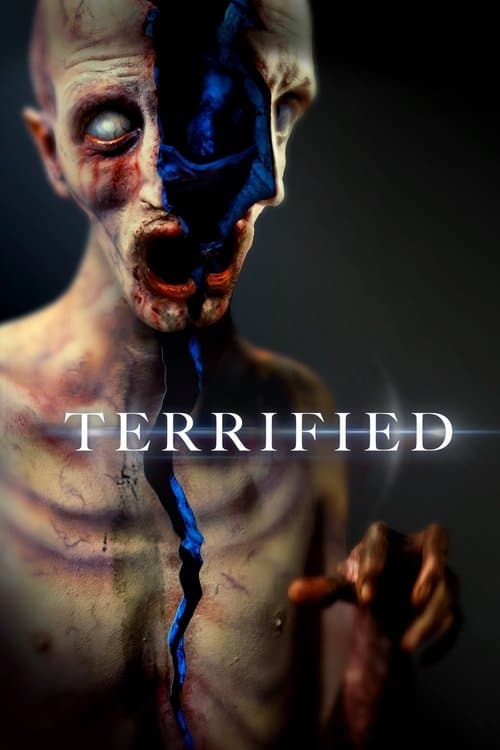 Terrified VHS box art